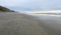 Carlsbad State Beach at low tide