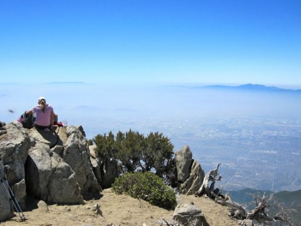 Looking out over the Inland Empire