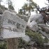 Baldy Bowl Trail marker Baldy Bowl Trail marker