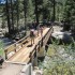 Over this bridge begin the sixty switchbacks up Bear Ridge Over this bridge begin the sixty switchbacks up Bear Ridge