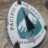 PCT trail marker PCT trail marker