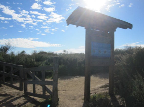 Gate at Moro Ridge