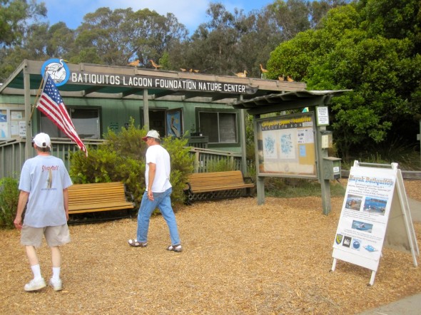 The Batiquitos Lagoon visitor center
