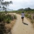 Heading back to the trailhead along the Batiquitos Lagoon Heading back to the trailhead along the Batiquitos Lagoon