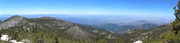 Panorama from Mt. San Jacinto
